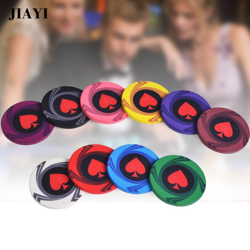 12 Constellations Casino Royal Ceramic Coins Customized Taxes Hold'em Black Jack 10g Ceramic Poker Chips