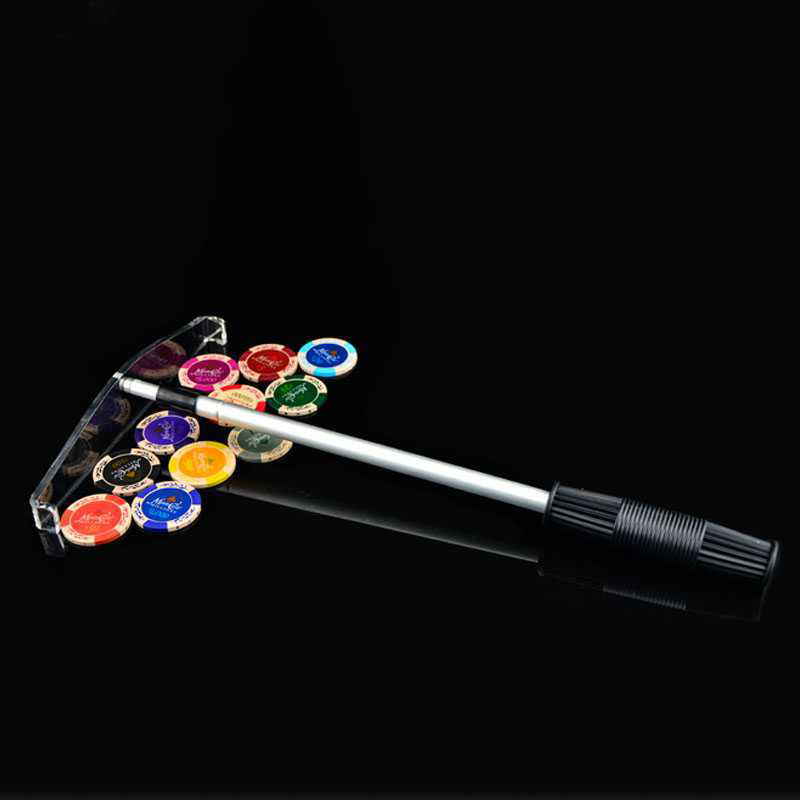 Other Gambling Products---Poker Chips Rake for Texas Poker Gambling Poker Chips Casino Accessories