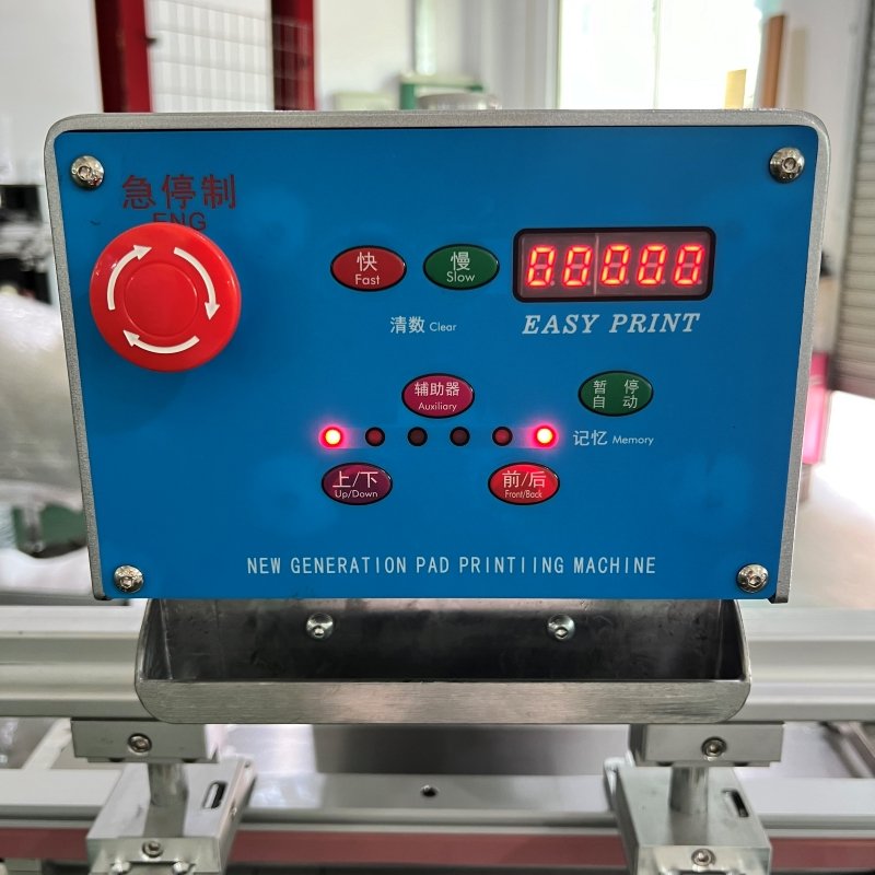 Sealed Ink Cup Gripper Pad Printer Single Fully-Automatic Pad Printing Machine For Skateboard Wheel Remote Buttons