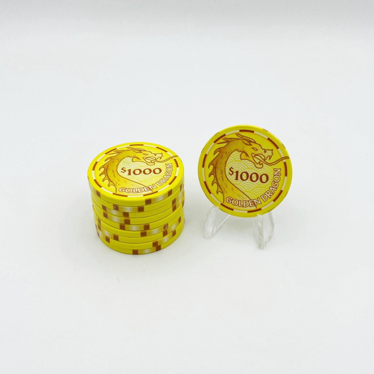 Fully customisable Professional Ceramic Material Poker Chips 10g and 40MM poker chips with customised design colour and logo