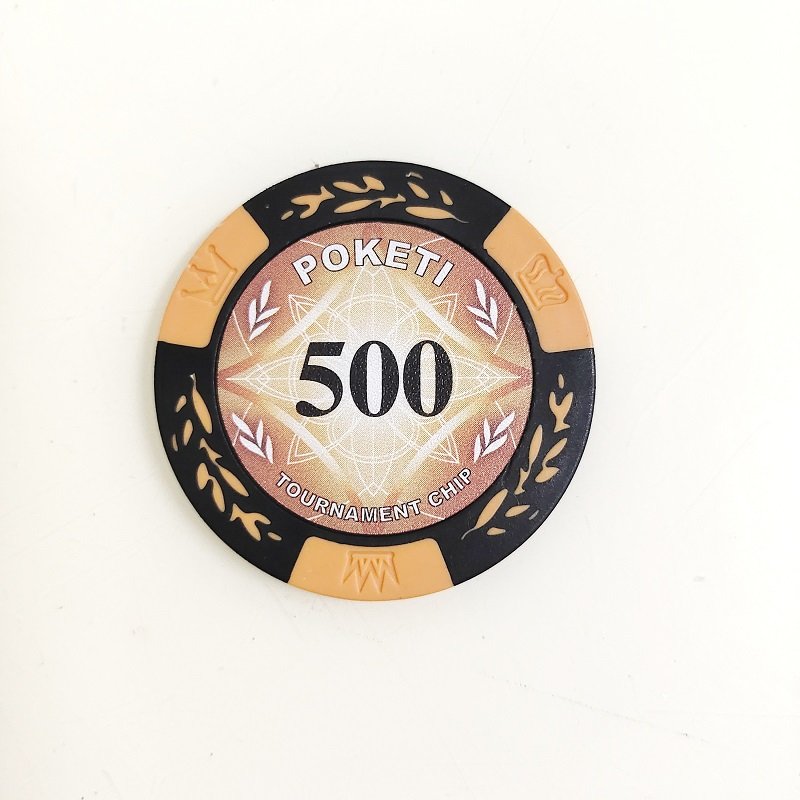 Customize Casino Entertainment Plastic Professional Premium Clay EPT Custom Ceramic Poker Chips