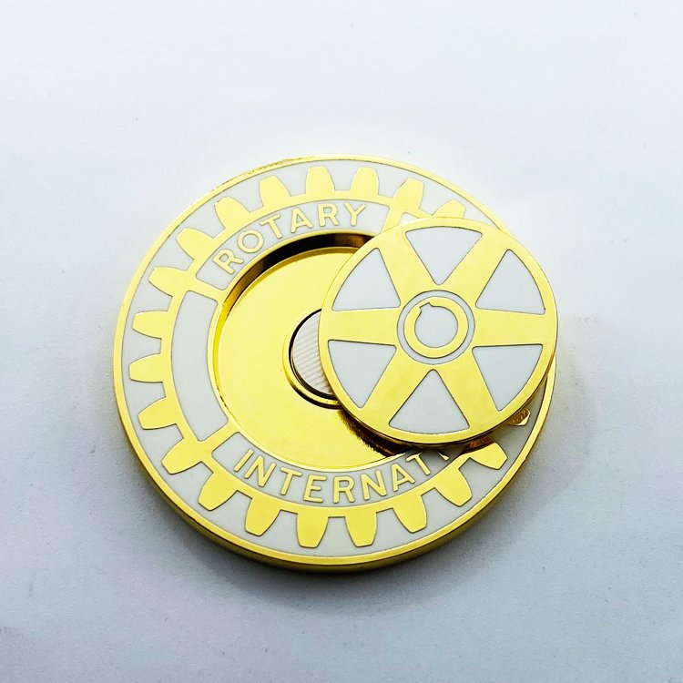Golf Accessories Promotional Ball Marker Magnet Golf Ball Marker Custom Magnetic Golf Poker Chip