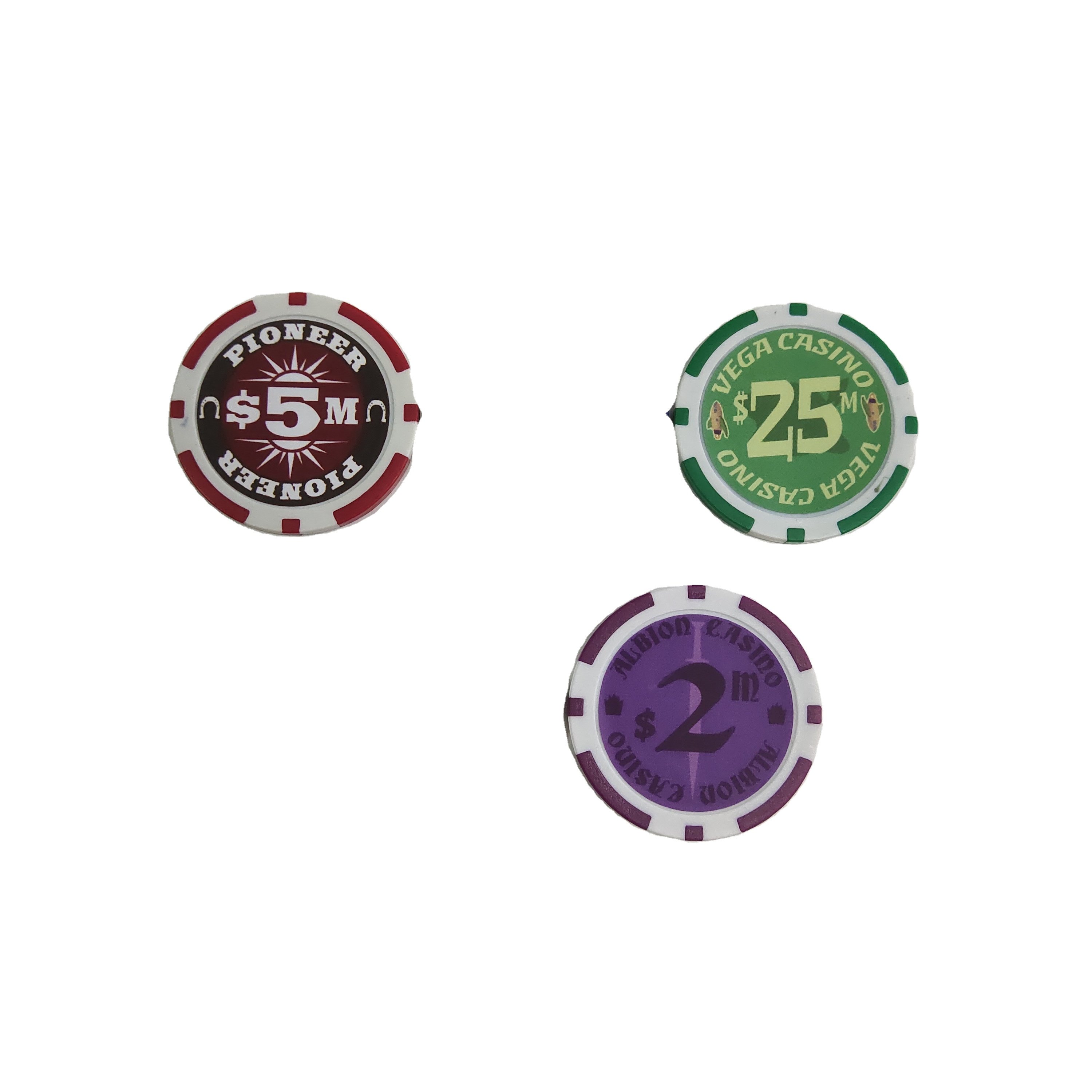 Custom poker chips 14g ceramic chips clay chips