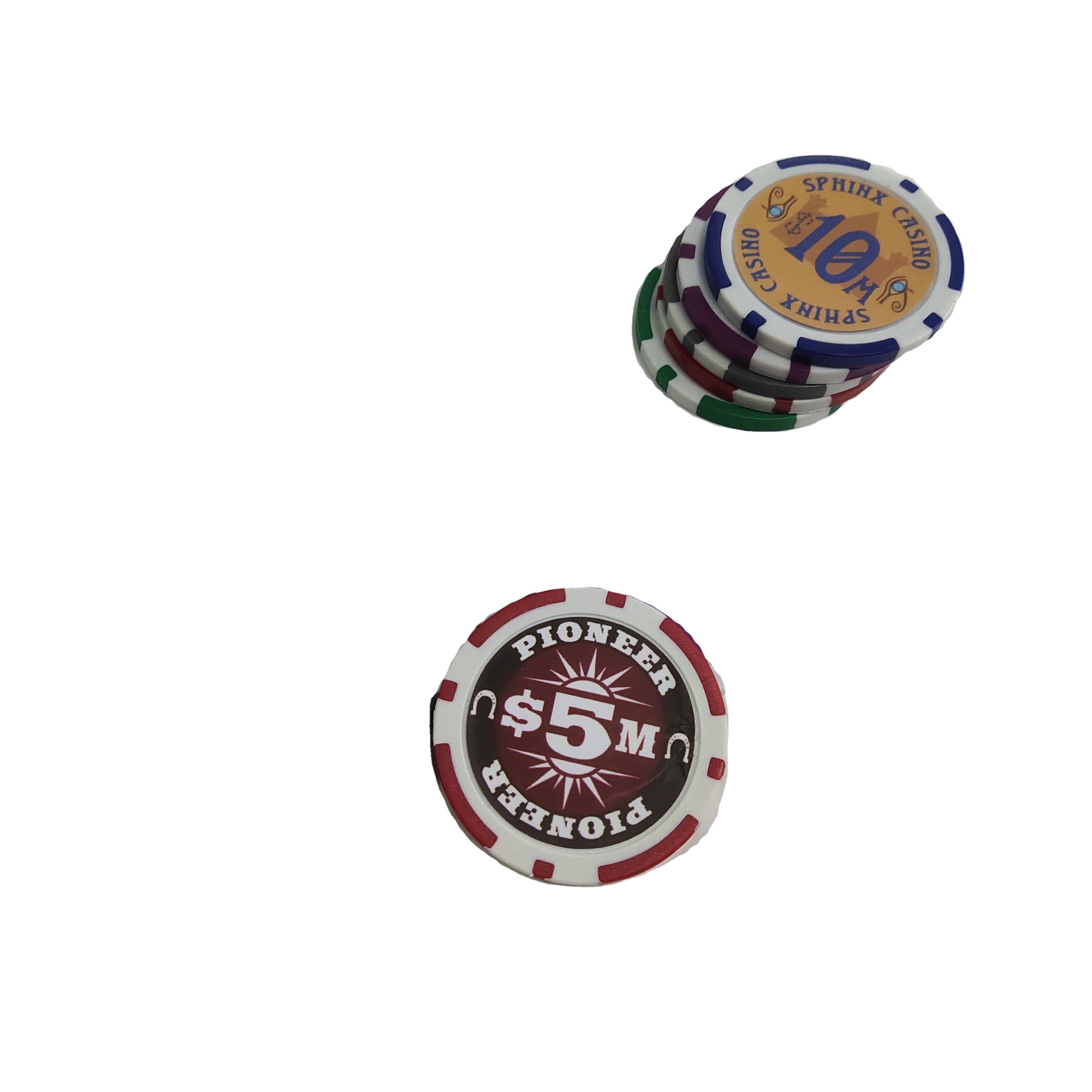 Custom poker chips 14g ceramic chips clay chips
