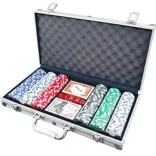 Custom Aluminum Poker Chip Cases Poker Chips Set Poker Set 300 Chips