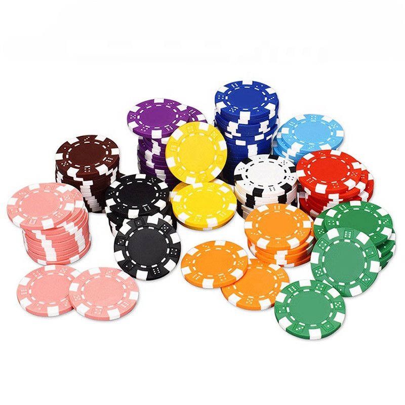 Factory Supply Cheap 4cm 11.5g Casino ABS Plastic Acrylic Poker Chips With Custom Logo