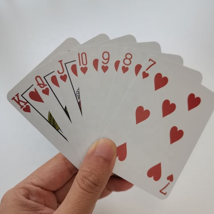 Custom design printed HF UHF RFID NFC playing cards poker