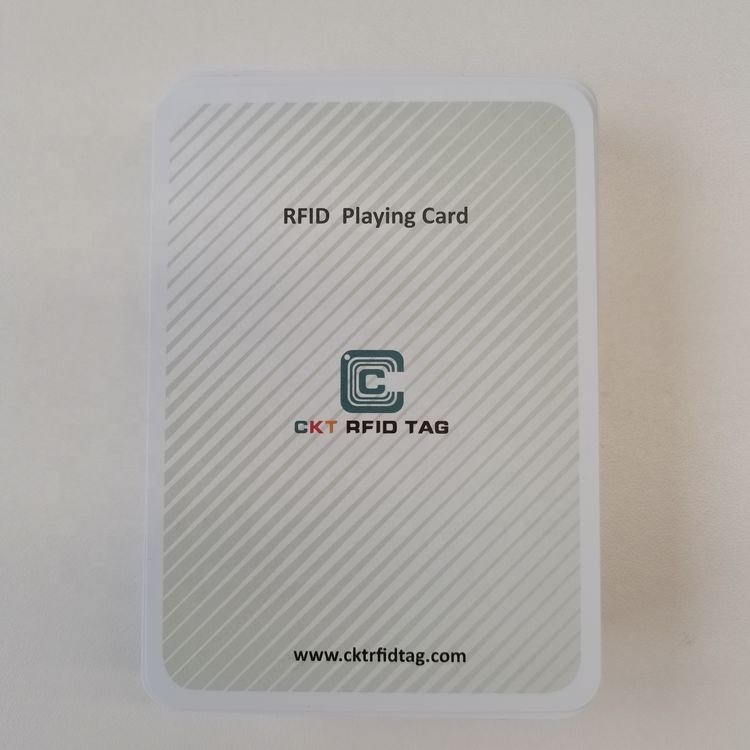Custom design printed HF UHF RFID NFC playing cards poker