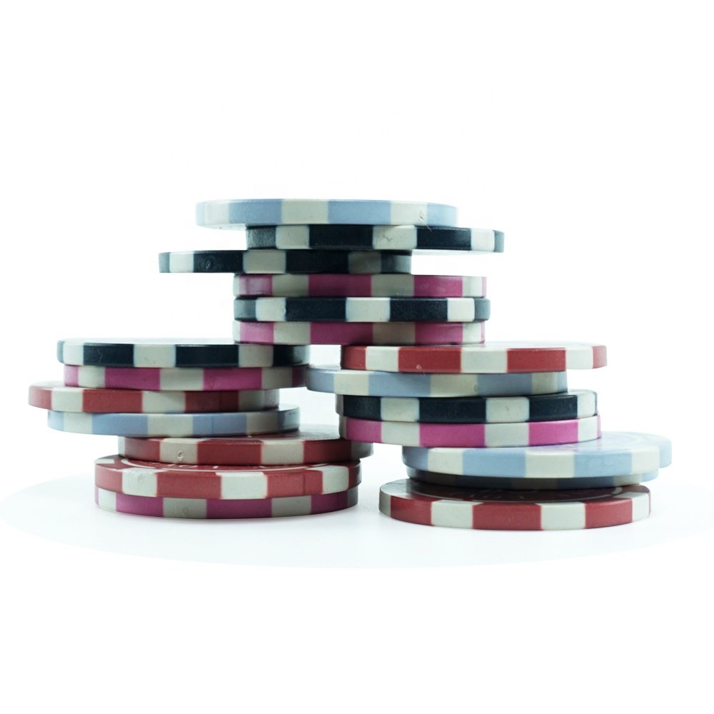 Personalized to custom 39mm polish ceramic poker chips with your wedding photos to commemorate wedding