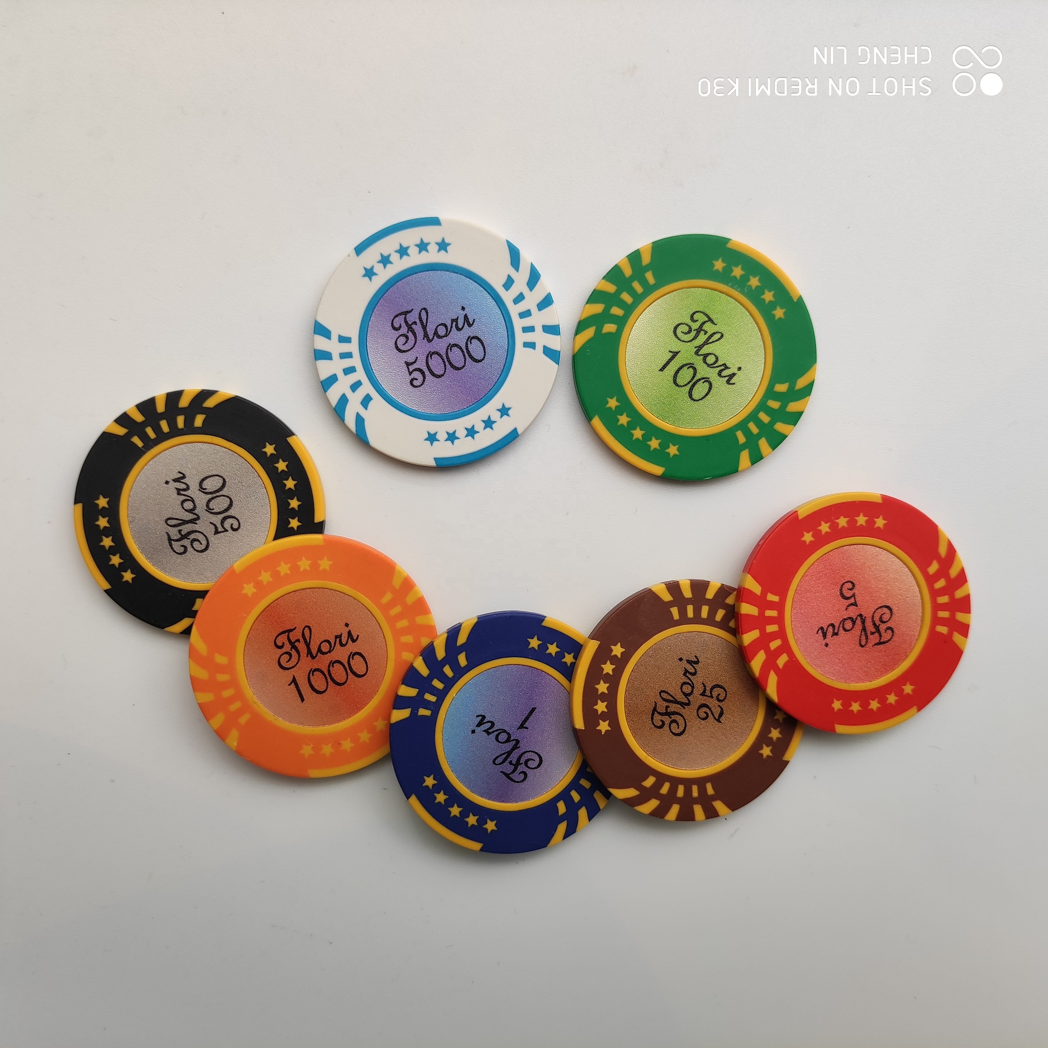 14 gram casino monte carlo jetons clay poker chip