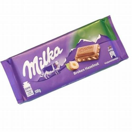 Hot Selling Cheap Chocolate Milk MILKA Whole Hazelnut, 100 g for sale and export