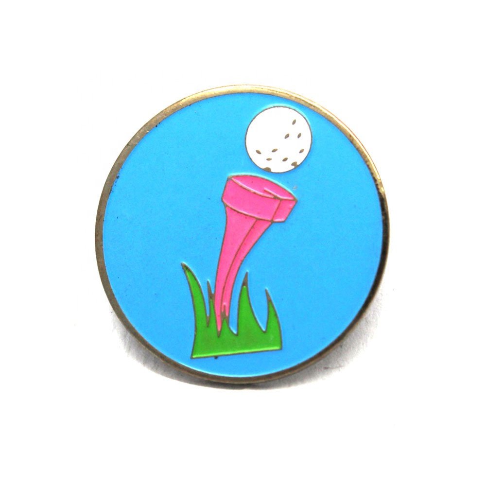 Metal Stainless Iron Custom Golf Poker Chip Magnetic Ball Marker Hat Clip