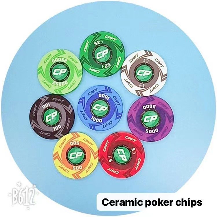 High Quality Square Circular Shape Chip Clay Poker Chips Game Casino Poker Chips For Entertainment