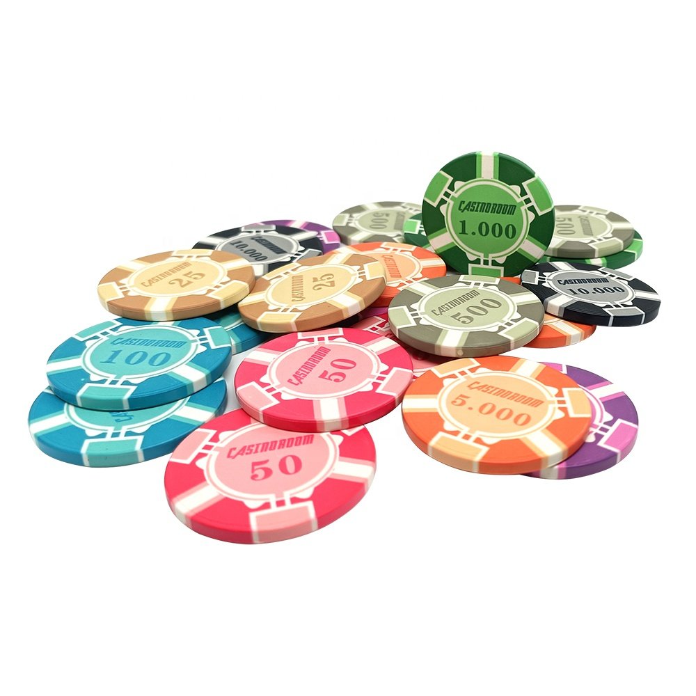 Wholesale Valintino ceramic poker chips10g 12g 26g 40g custom design color casino grade gambling chip for table game