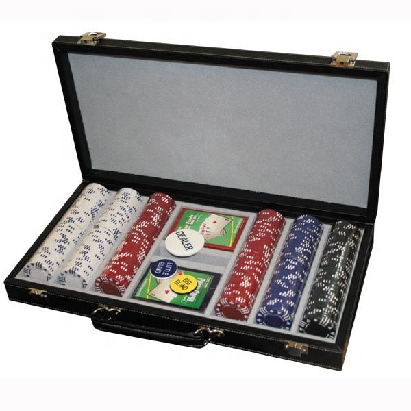PU leather design Poker Chips space 500-800 Poker Chip Set