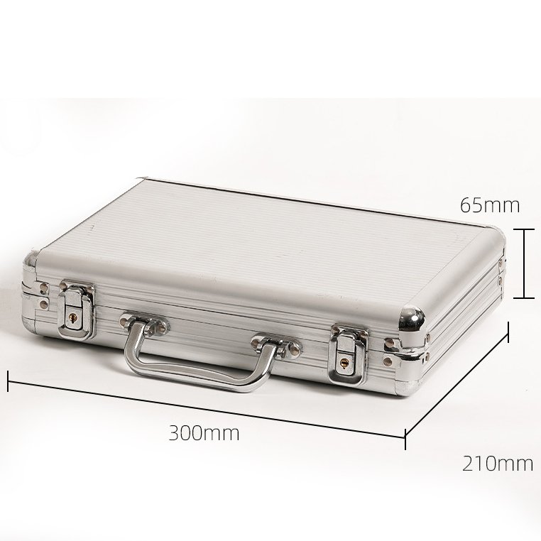 Wholesale Customize Game Empty 300 500 1000 Chip Aluminum Poker Case Box