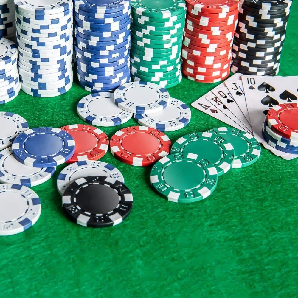 Casino Poker Chip Set 300PCS case Poker Chips with Aluminum Case 11.5 Gram Chips case