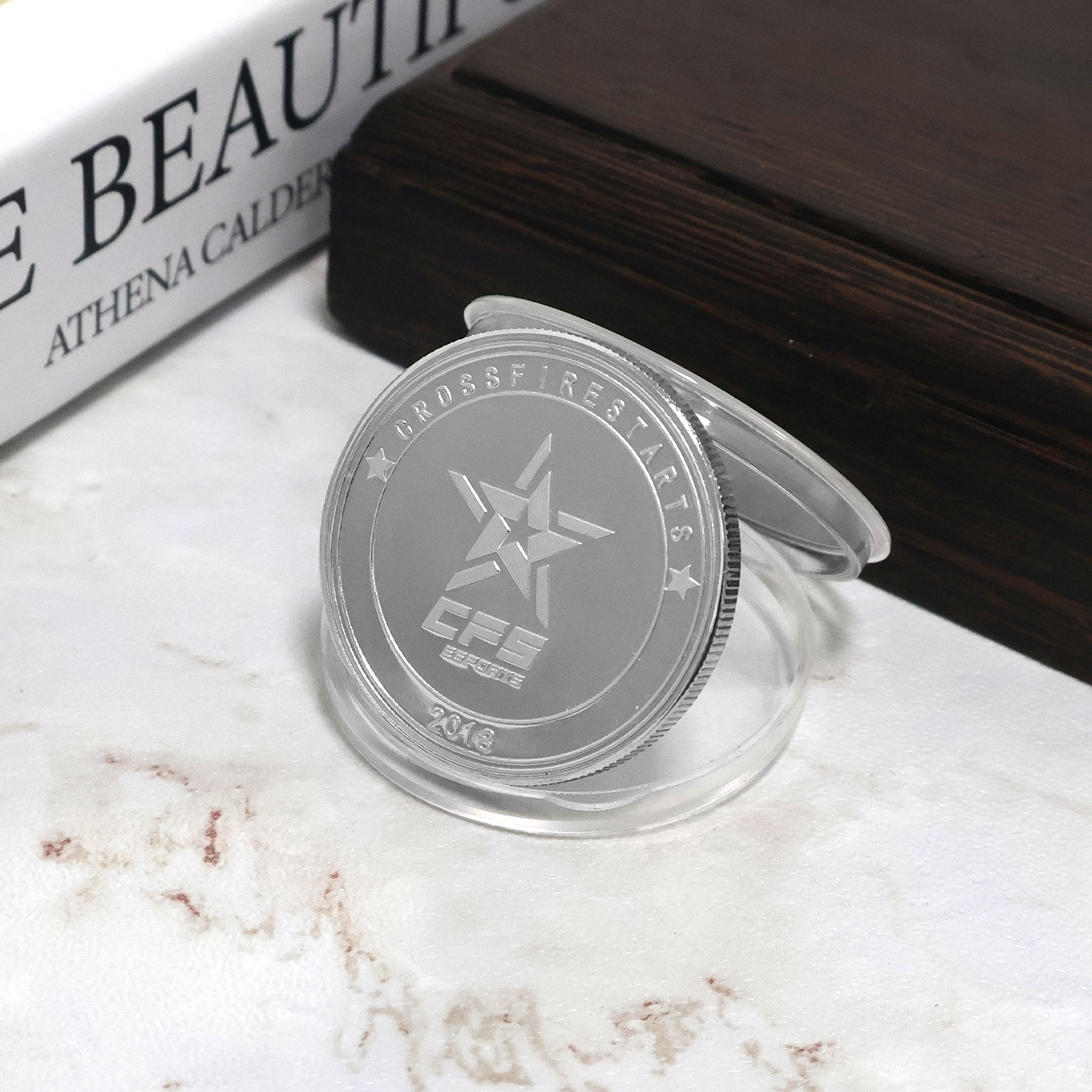 Promotional Custom New Eur-o Metal Coin Souvenir Europe Two Tone Plating Co py 2 Euro Style Commemorative Coins