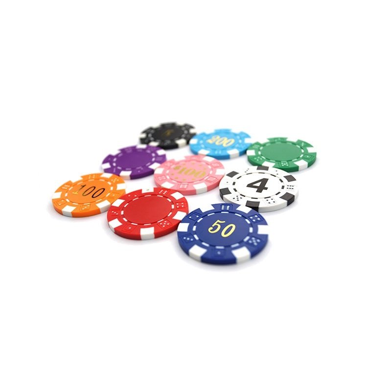 Wholesale Poker Chips Texas Hold'em 14g Clay Round Value Poker Club Casino Coins Poker Chips