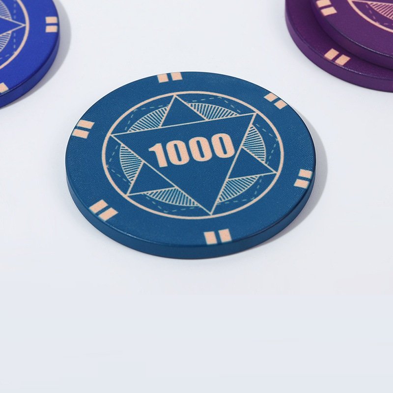 Wholesale 43mm High-end Texas Hold'em Ceramic Poker Chips Star Poker Chips New Entertainment Casino Ept Poker Chips