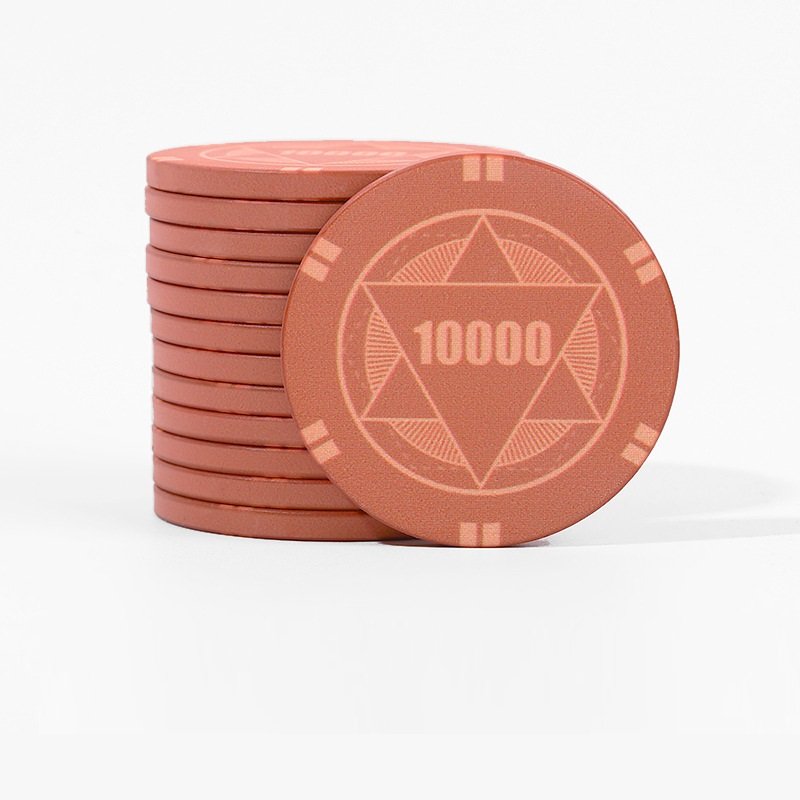 Wholesale 43mm High-end Texas Hold'em Ceramic Poker Chips Star Poker Chips New Entertainment Casino Ept Poker Chips