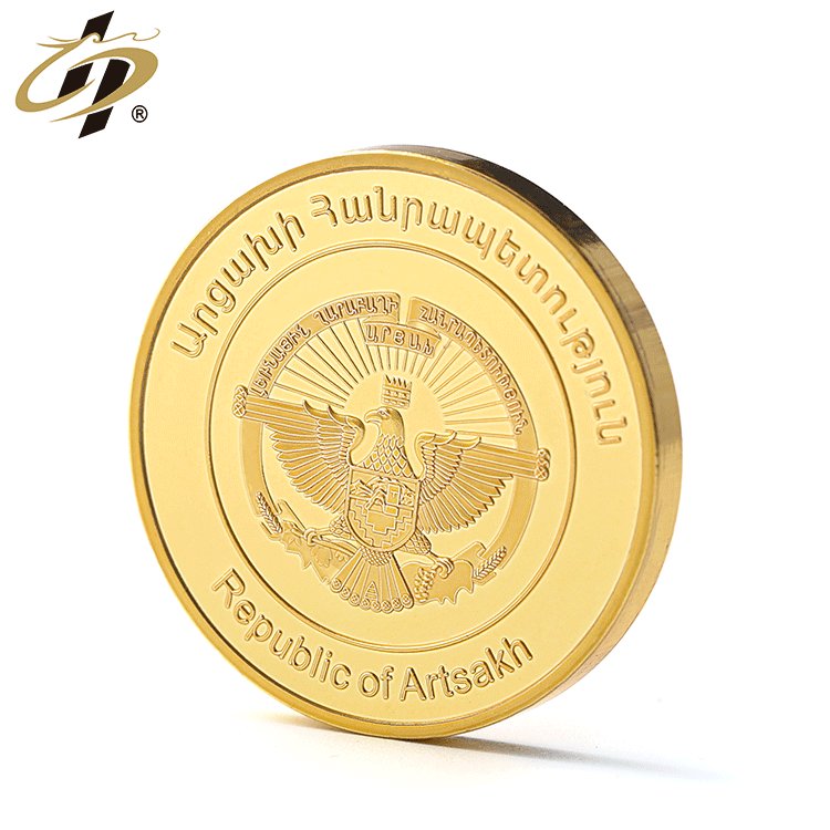 Promotional Gifts .999 Silver Metal Custom Company Logo Souvenir Coin