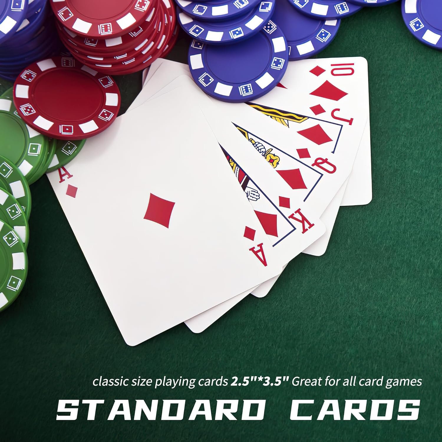 Customized High Quality Printing Poker Cards Black Core Classic Playing Cards With Custom Packaging