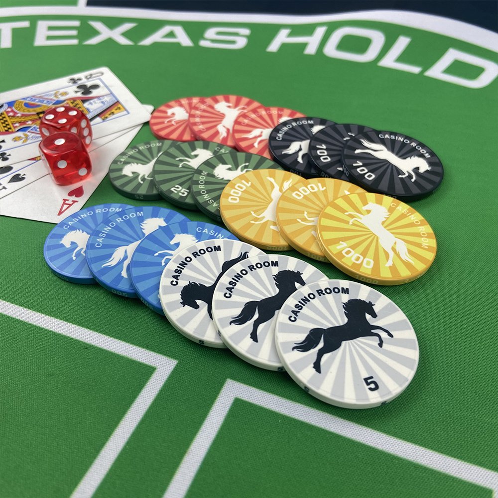 Ceramic poker chips supplier free design and production poker chips samples complete set of ceramic poker chips set for sale