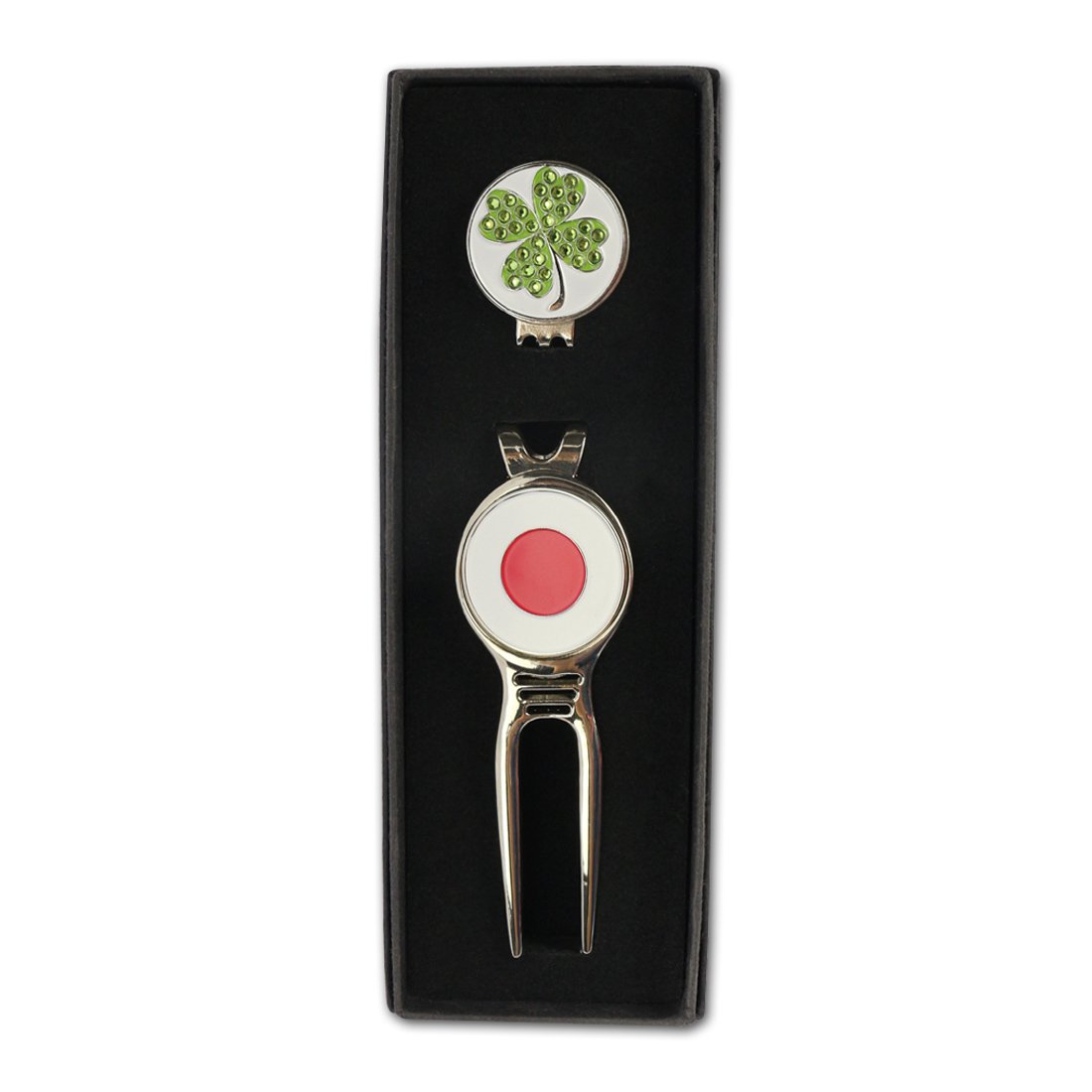 Tee Ball Markers Divot Tool Hat Clip Towel Accessories Kit Branded Wholesales Custom Logo Golf Practice Gift Set With Box