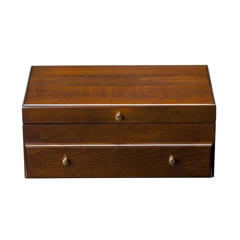 High Quality Multi-Layer Poker Chip Wood Case Premium Luxury Wooden Poker Chips Box