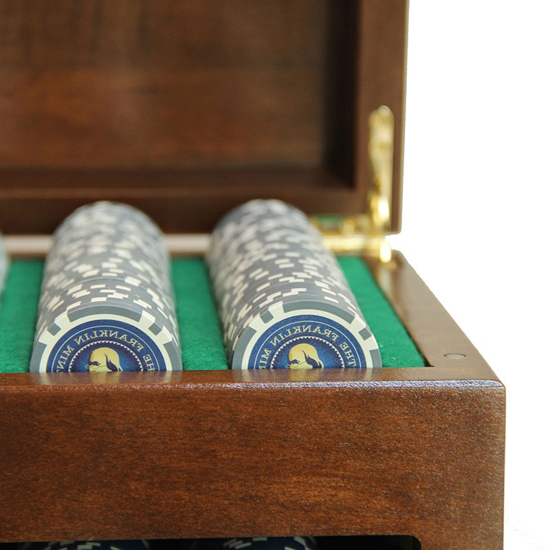High Quality Multi-Layer Poker Chip Wood Case Premium Luxury Wooden Poker Chips Box