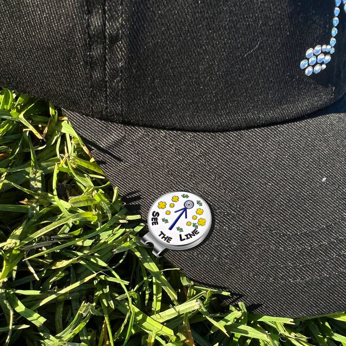 Fast Delivery Golf Ball Marker Magnet Poker Chip Golf Ball Marker Ball Marker Golf With Hat Clip
