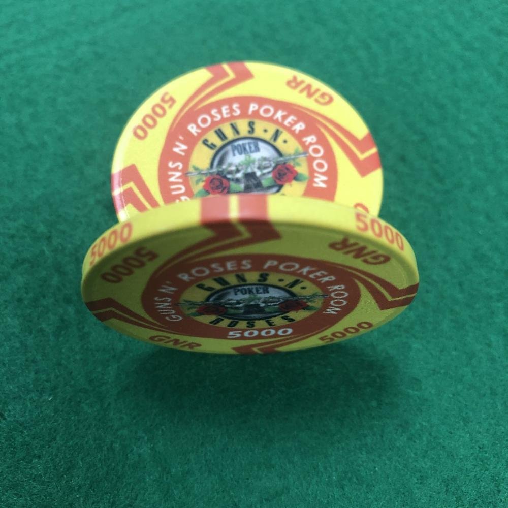 43MM CUSTOM NEW CERAMIC POKER CHIPS