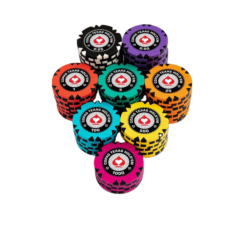 Customised Bellagio Poker Chips Casino quality clay poker chip with Customised colour and logo in lay 14 gm Baccarat Blackjack