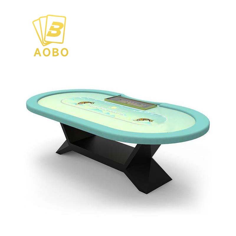 High Quality Texas Hold'Em Poker Table Personalized Free Custom Texas Poker Table For Casino Game