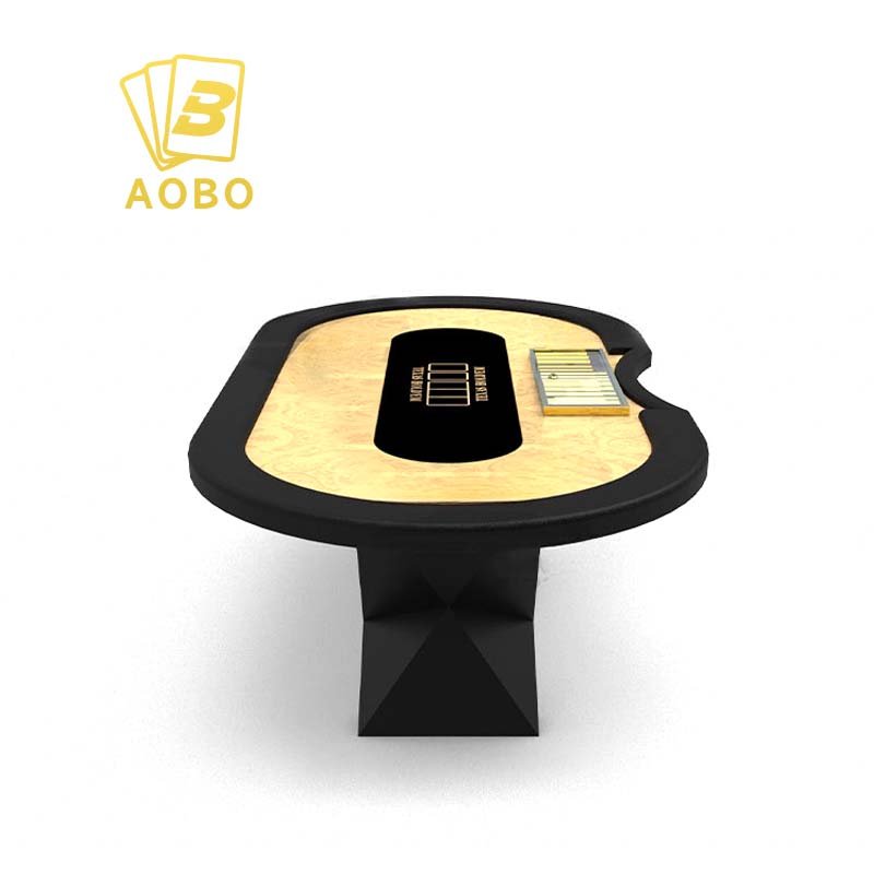 High Quality Texas Hold'Em Poker Table Personalized Free Custom Texas Poker Table For Casino Game