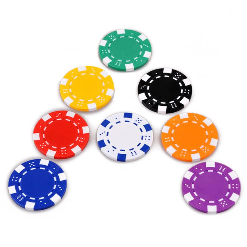 Manufacturers Golf Club Customized Logo ABS Poker Chip Marker Golf Ceramic Poker Chip Marker