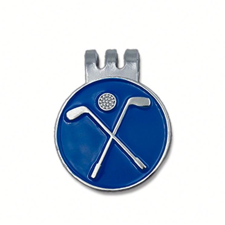 Customized Cast Metal Magnetic Poker Chip Golf Ball Marker Sundial Yardage Grid Ball Marker