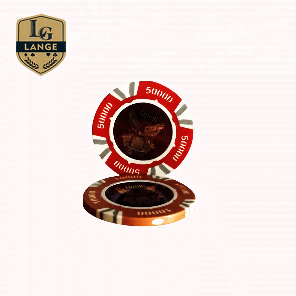 High Quality 14 Gram 3 Tone Clay Gambling Poker Chips With Customized Logo
