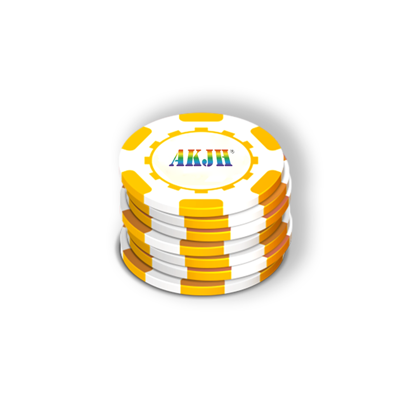 Magnetic Golf Poker Chip And Ball Marker For Golf Plastic Coin Golf Marker