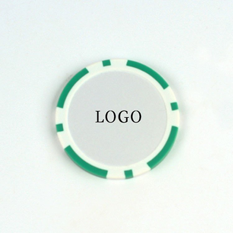 Hot sale custom poker chip style golf ball markers wholesale