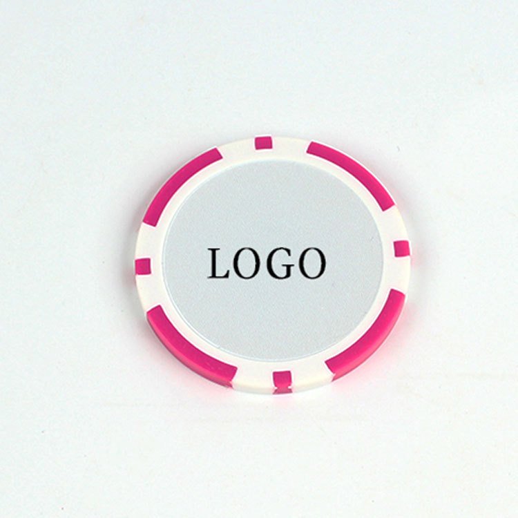 Hot sale custom poker chip style golf ball markers wholesale