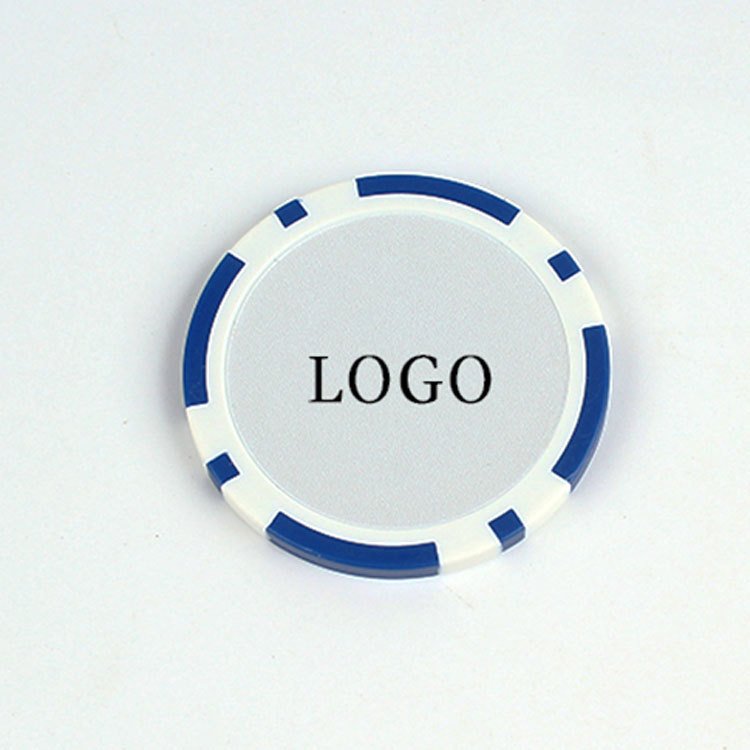 Hot sale custom poker chip style golf ball markers wholesale
