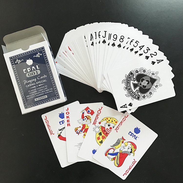 Popular Customized Design plastic spanish playing cards