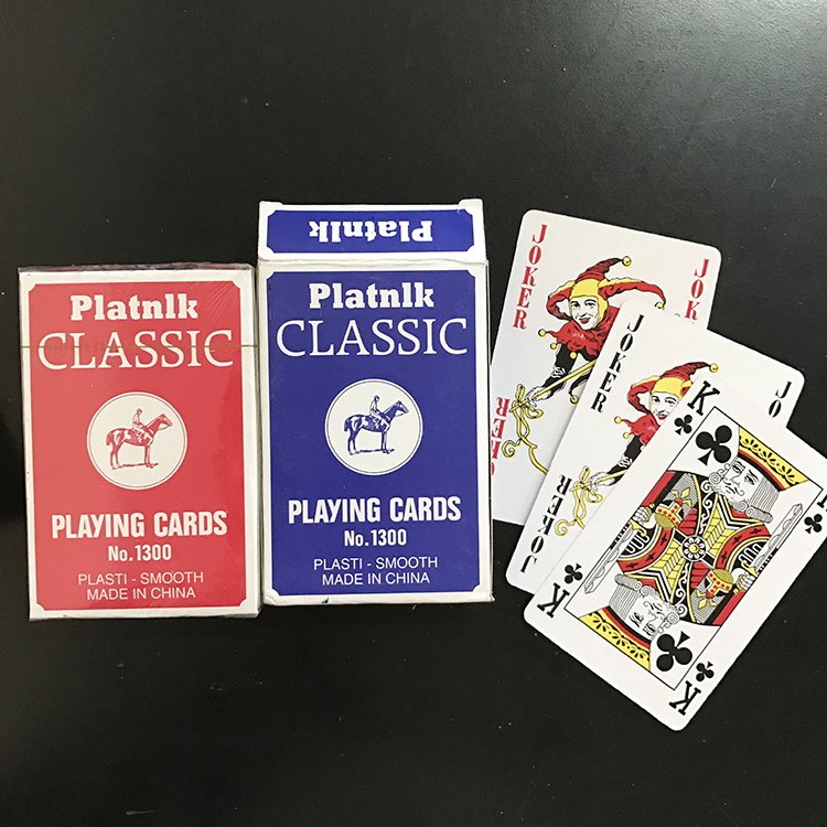 Popular Customized Design plastic spanish playing cards