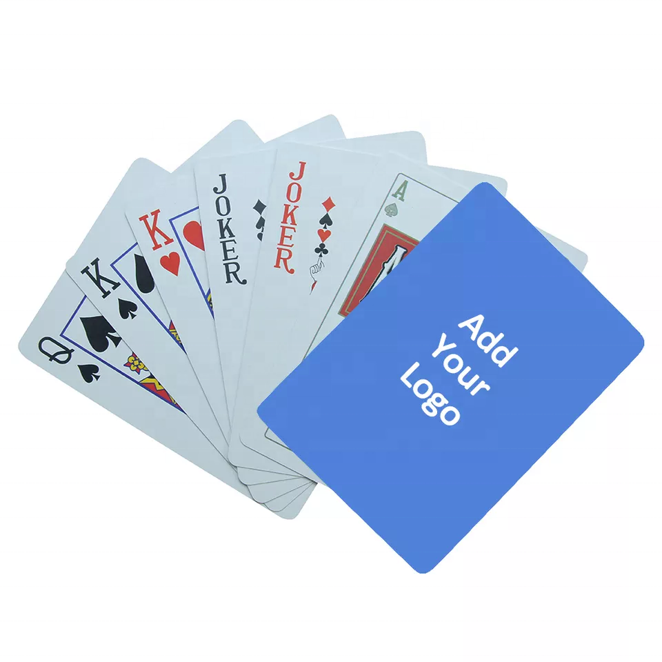 Custom party drinking board game waterproof playing cards printing