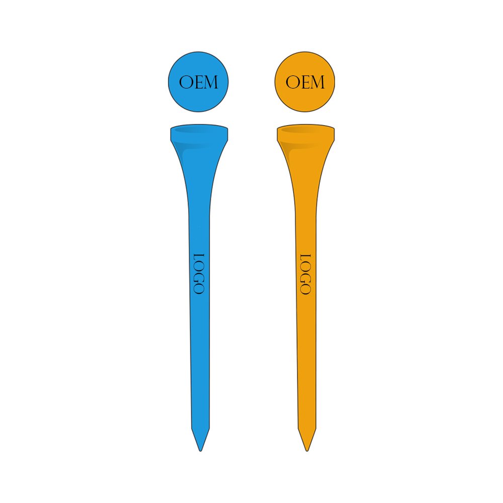 2024 New OEM Factory Price Custom Made 4 Colors Practical Rubber Golf Winter Tee High Quality Golf Accessories Golf Tee