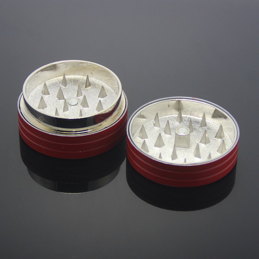 Mini Herb Smoke Grinder Hand Muller Round Dry Spice Crusher Custom Poker Card Chip Casino Gifts Wholesale Magnetic Tobacco Grind