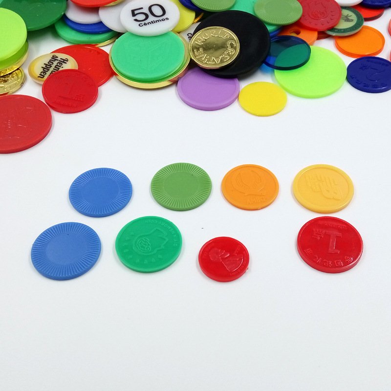 Magnetic Bingo Wand with Metal Ringed Chips for Counting School Plastic Counting Counters