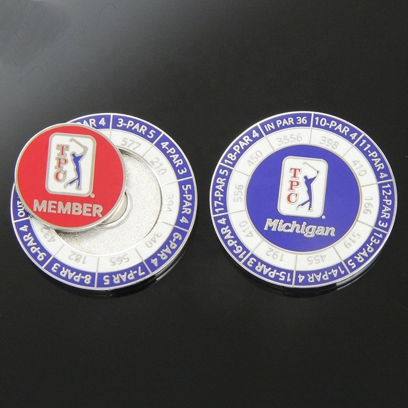 premium quality Golf Ball Marker Golf Poker Chips